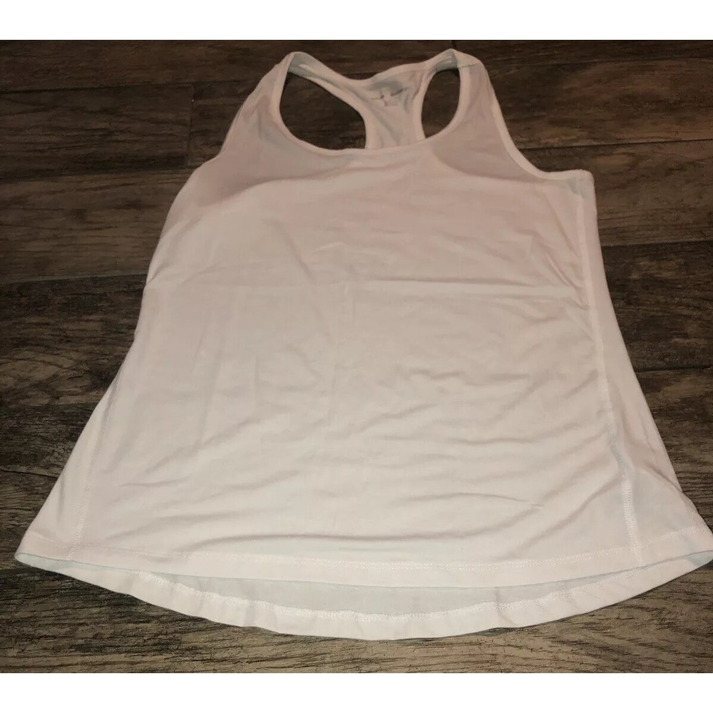 Amazon Essentials Womens Sz Medium Training Tank Top‎ Shirt White